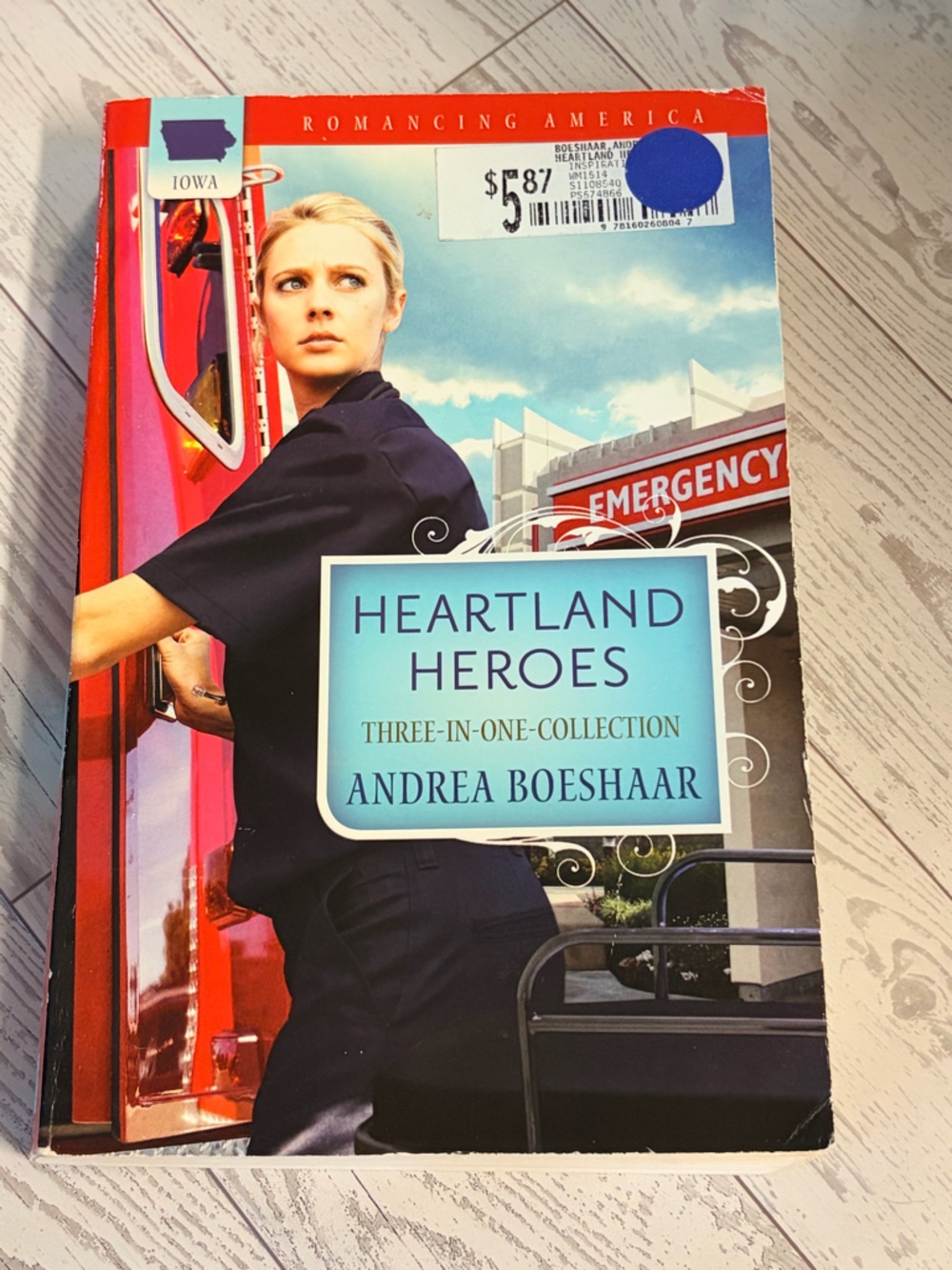 Heartland Heroes 3 in One collection IOWA Andrea Boeshaar romancing America